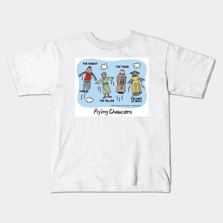 Flying Chaucers Kids T-Shirt